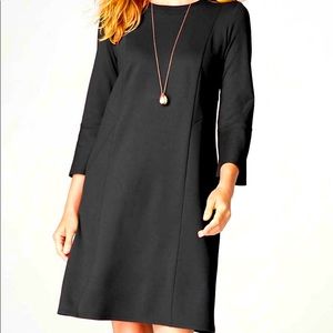 NWT J.Jill Multi Seam Ponte Dress Large